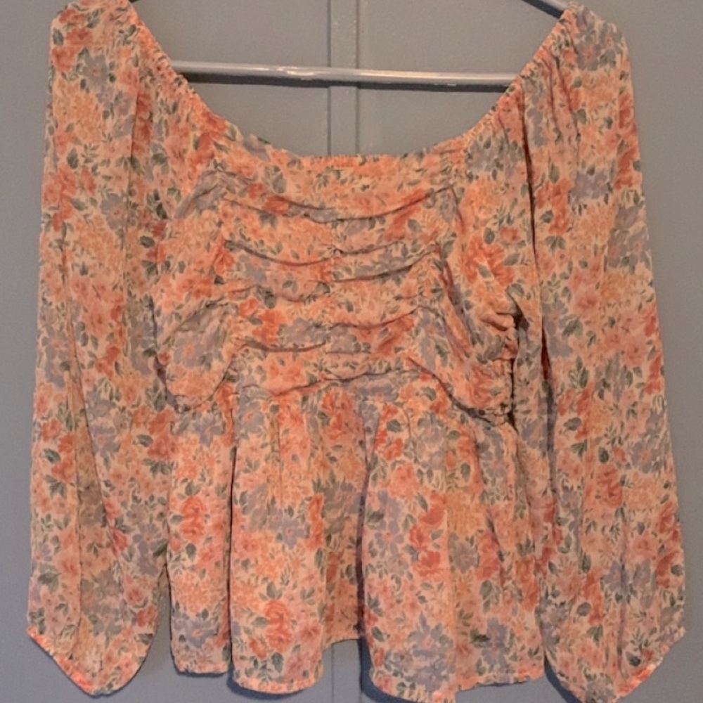 American Eagle Outfitters Floral Shirt
